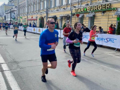 Заступник начальника поліції Київщини взяв участь у Міжнародному київському напівмарафоні (ФОТО)