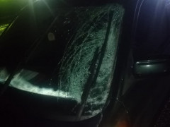 На Броварщині водій авто Mazda збив людину на проїжджій частині