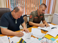 Всеукраїнська спілка воїнів "Бойове Братерство України" підписала меморандум про співпрацю із Узинською ОТГ
