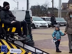 У Борисполі випробували симулятор ДТП (ВІДЕО)