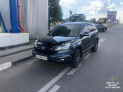У Чабанах зупинили авто, яке розшукував Інтерпол 