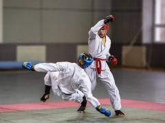 Патрульний із Білої Церкви ввійшов у п’ятірку кращих на чемпіонаті України з рукопашного бою (ВІДЕО)