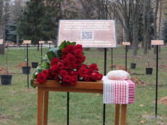 У Броварах висадили Алею пам’яті загиблим на війні жінкам (ФОТО, ВІДЕО)