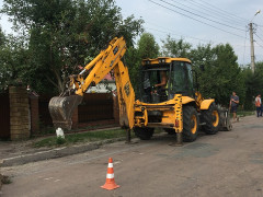 У Гостомелі будують нові тротуари