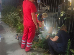 Літній мешканець Ірпеня наштрикнувся на металеву огорожу