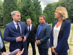 Недобудови Києво-Святошинського району відвідав новопризначений губернатор Київщини Михайло Бно-Айріян 