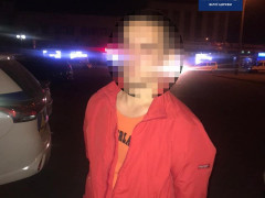 У Білій Церкві заарештували п’яного чоловіка із холодною зброєю 