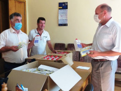 У Бородянці за кошти резервного фонду лікарні придбали засоби індивідуального захисту