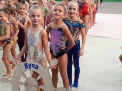 Бучанські гімнастки здобули призові місця на Всеукраїнських змаганнях