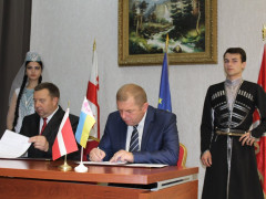 Обухівська міська рада налагоджує дружні стосунки із Грузією