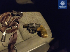 У Бориспільскому районі правоохоронці вилучили зброю в п’яного водія (ФОТО)