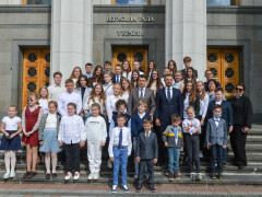 Представники учнівського самоврядування Київщини зустрілися з головою Верховної Ради