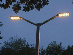 В Ірпені продовжують встановлювати LED-світильники (ФОТО)