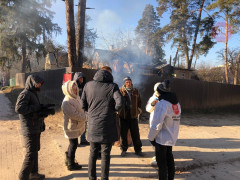 Мешканці Ірпеня вийшли на мітинг проти незаконної забудови (ФОТО)