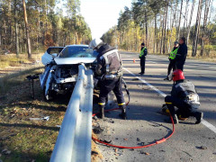  У Бородянському районі в ДТП загинула людина (ВІДЕО)