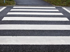 В Юрівці "якісно" нанесли дорожню розмітку (ФОТО)