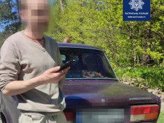 На Київщині сміливий водій сів за кермо "під кайфом" (ФОТО)