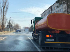 Коронавірус: в Ірпені почали дезінфікувати вулиці міста (ВІДЕО)