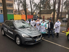 В Ірпені лікарям передали у тимчасове користування дві автівки (ВІДЕО)