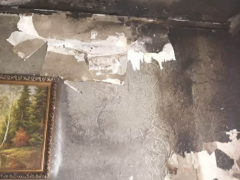 Пожежа в Переяславі: 88-річного господаря квартири госпіталізували до лікарні (ФОТО)