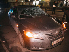 У Вишневому автомобіль насмерть збив чоловіка біля пішохідного переходу (ВІДЕО)