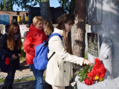 На Київщині відбувся мітинг присвячений масовим розстрілам євреїв
