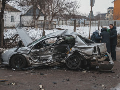 У Борисполі сталася смертельна ДТП: зіткнулися Opel і Volkswagen (ФОТО)