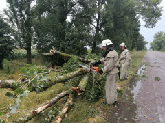 Володарським районом пройшовся буревій