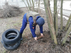 У Сквирському районі знешкодили снаряд  