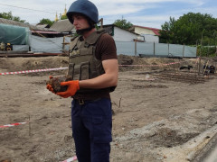 У Сквирі знайшли вибухонебезпечні предмети 