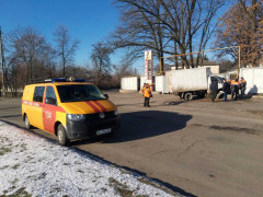 У Тетіївському районі через ДТП ледь не вибухнула АЗС (ФОТО)