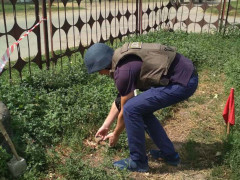 У Ставищенському районі біля водойми знайшли вибухонебезпечний предмет 