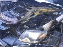 В Ірпені підпалили автомобіль депутата від партії "Свобода" (ФОТО)