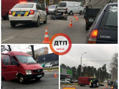 У Бучі сталася ДТП за участю мотоцикліста