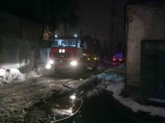 У Білій Церкві загорілося ТОВ "Білоцерківлит"