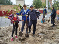 В Ірпені пройшла акція "Посади своє дерево"