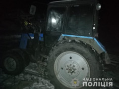 У Бориспільському районі молодик вкрав трактор
