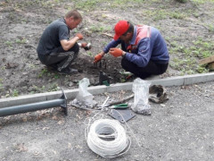 Комунальники Яготина продовжують вдосконалювати мережу освітлення