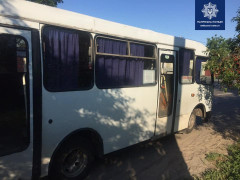 У Борисполі затримали п’яного водія маршрутки, який перевозив пасажирів (ФОТО)