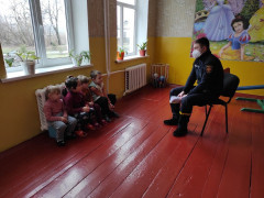На Яготинщині пожежники провели профілактичну бесіду з дітьми