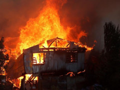 В Іванківському районі трапилася жахлива пожежа