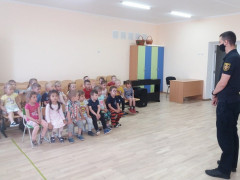 Рятувальники провели профілактичну роботу з дітьми в Білій Церкві