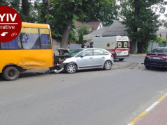 В Ірпені внаслідок ДТП травмувалися п'ятеро осіб