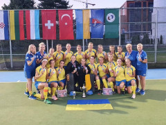 Вихованки Бориспільської ДЮСШ здобули золото на чемпіонаті Європи з хокею на траві