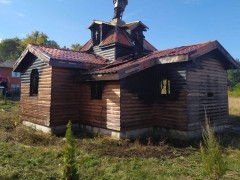 У селі на Обухівщині зсередини вигоріла церква (ФОТО)