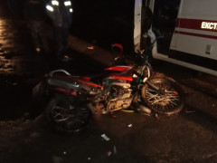 На Броварщині 16-річний юнак на мотоциклі збив жінку
