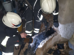 На Обухівщині горів будинок