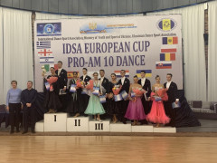 Пара з Київщини виборола бронзу на Кубку Європи зі спортивних танців