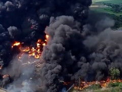 У Білій Церкві вшанували пам’ять загиблих на нафтобазі БРСМ пожежників (ВІДЕО)