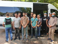 На ринку "Столичний" правоохоронці влаштували рейд проти нелегалів (ФОТО)